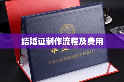 城子河结婚证制作流程及费用