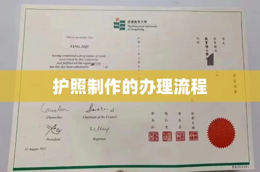 城子河护照制作的办理流程