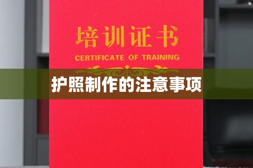 城子河护照制作的注意事项