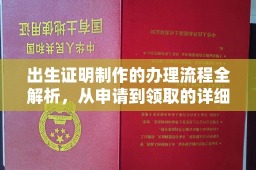 城子河出生证明制作的办理流程全解析，从申请到领取的详细指南