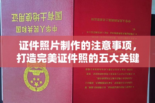 城子河证件照片制作的注意事项，打造完美证件照的五大关键点