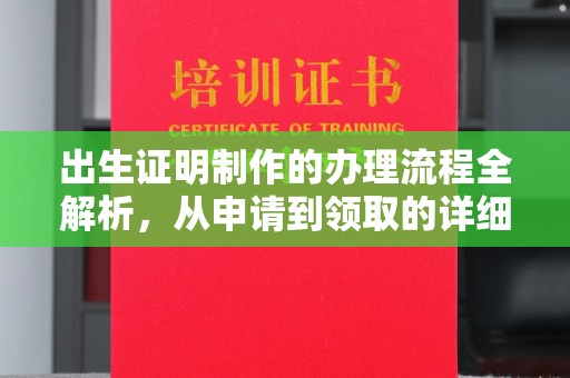 城子河出生证明制作的办理流程全解析，从申请到领取的详细指南